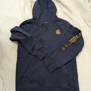 Carhartt Dark Blue Hoodie Womens